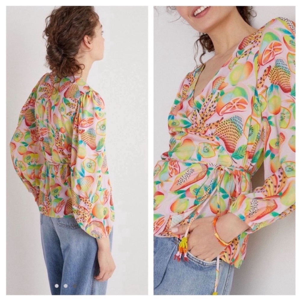 Rainforest Wrap Blouse by Farm Rio